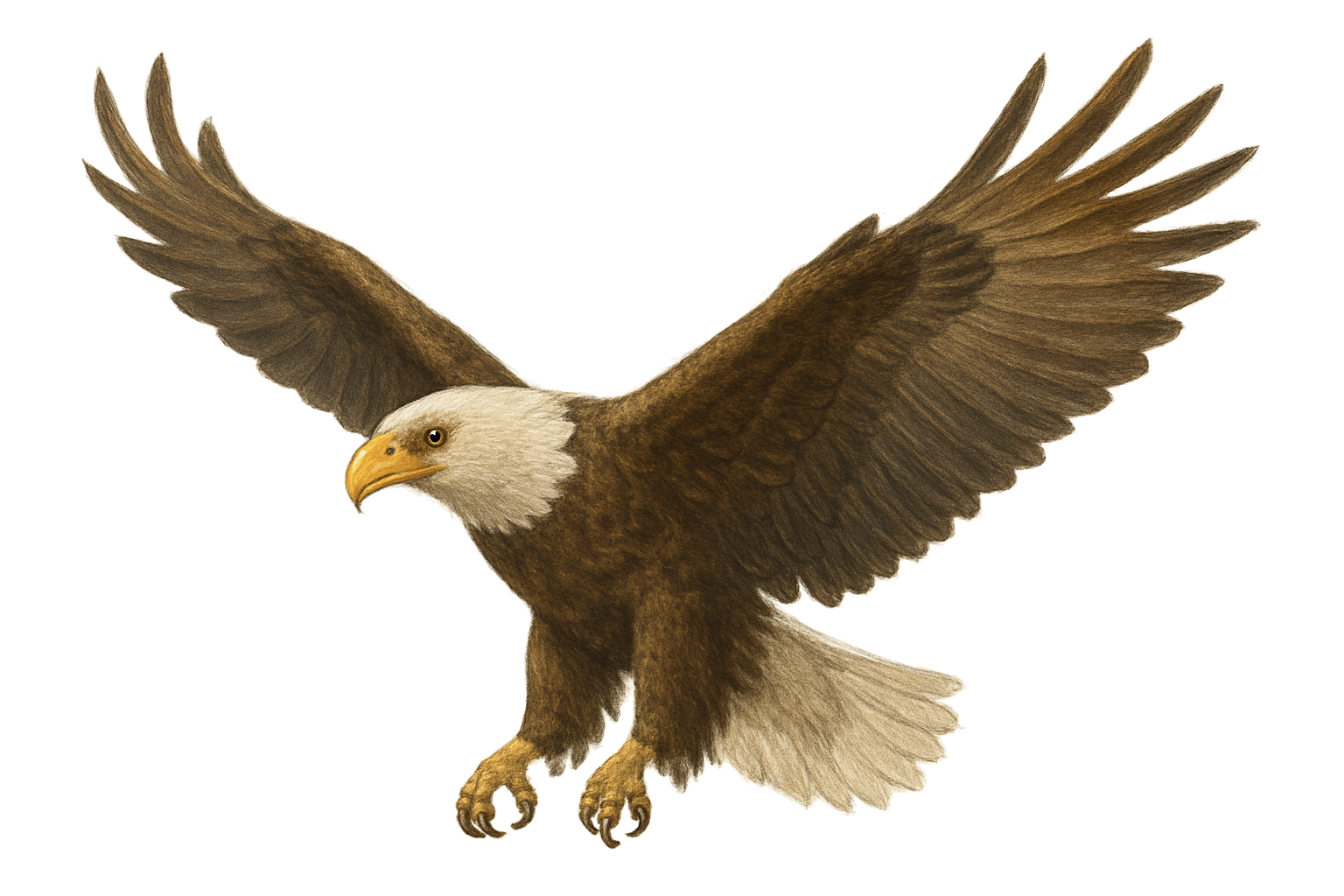 Bald Eagle illustration