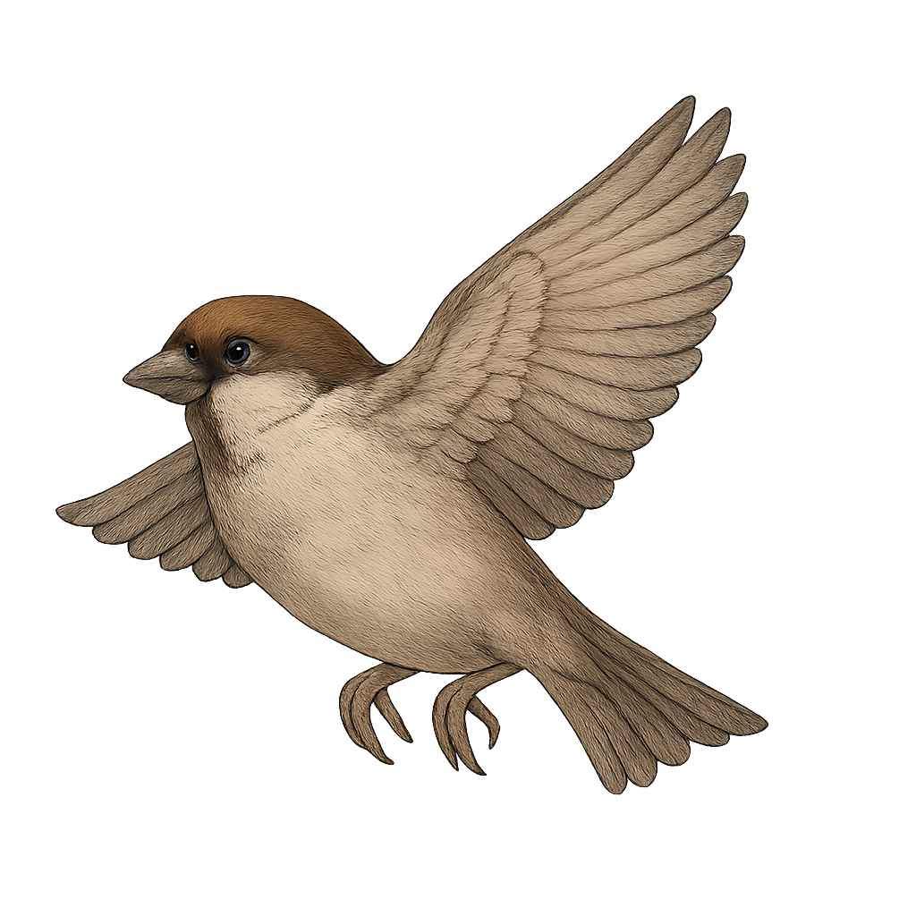 Sparrow illustration